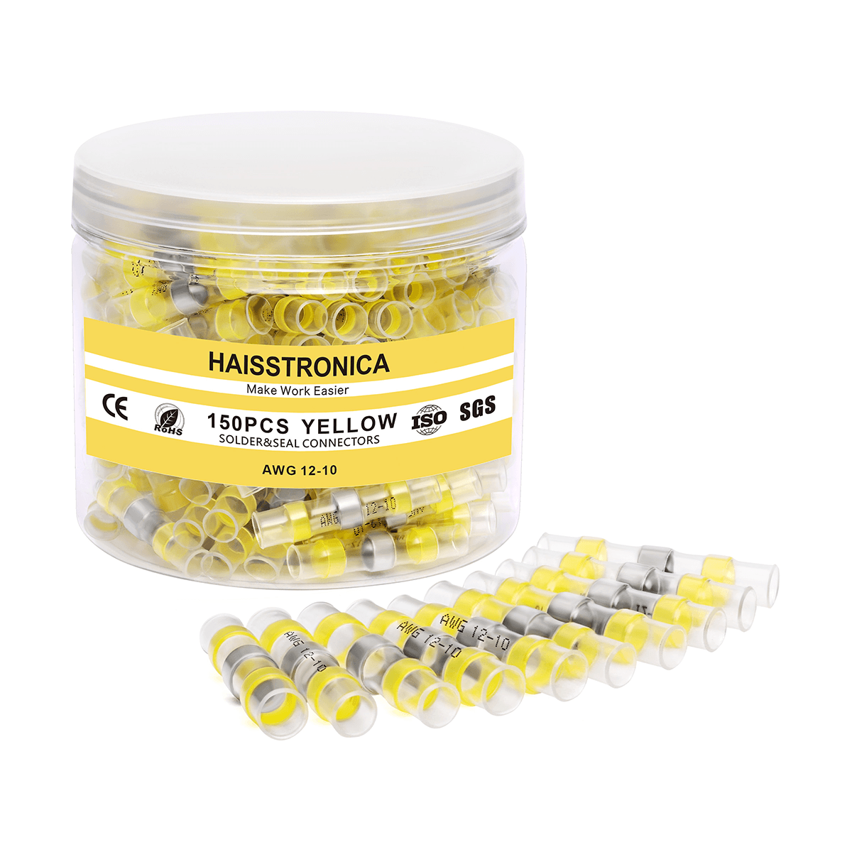 Solder Wire Connectors Kit, Multi-Gauge — Haisstronica