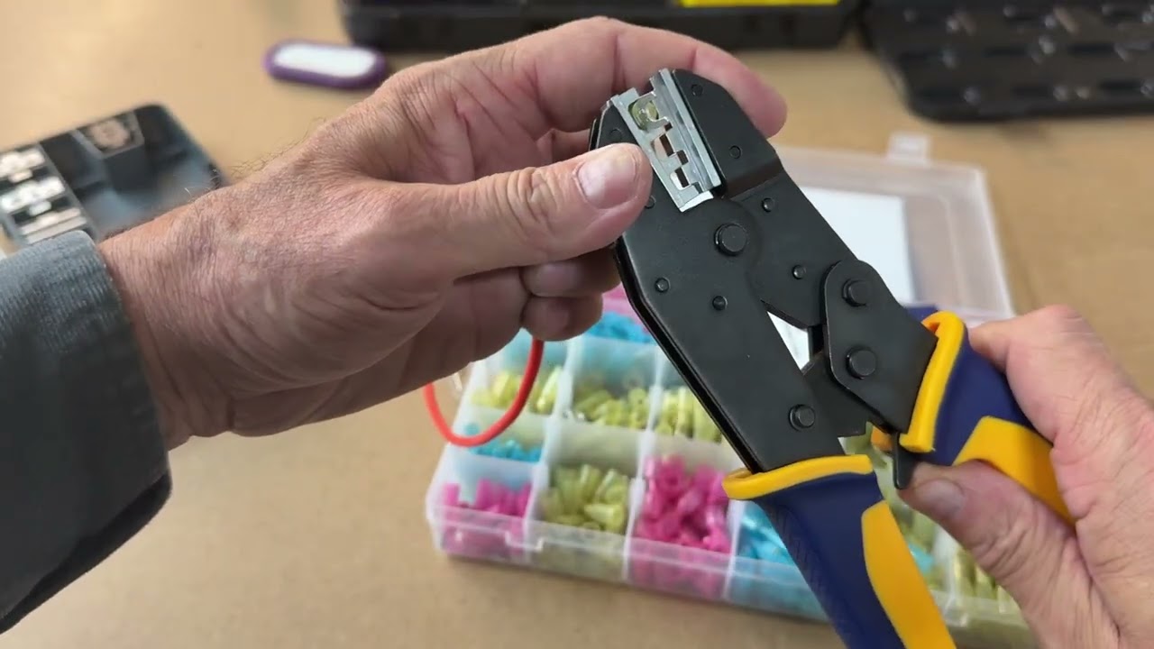 Woodworkers DiyLemma video review thumbnail for ratchet wire crimping tool set for heat shrink