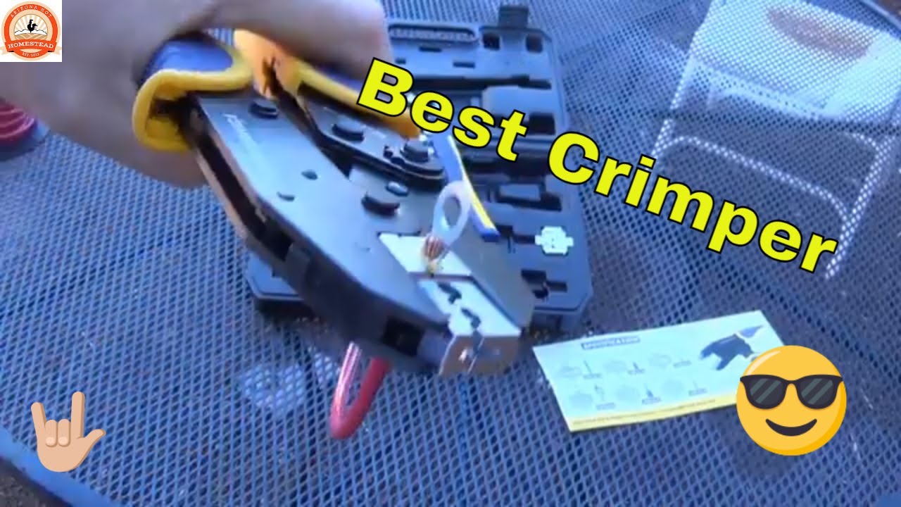 6 in 1 Ratcheting Crimping Tool+Wire Stripper+6 PCS Interchangeable Dies Kit | ArizonaHotHomestead