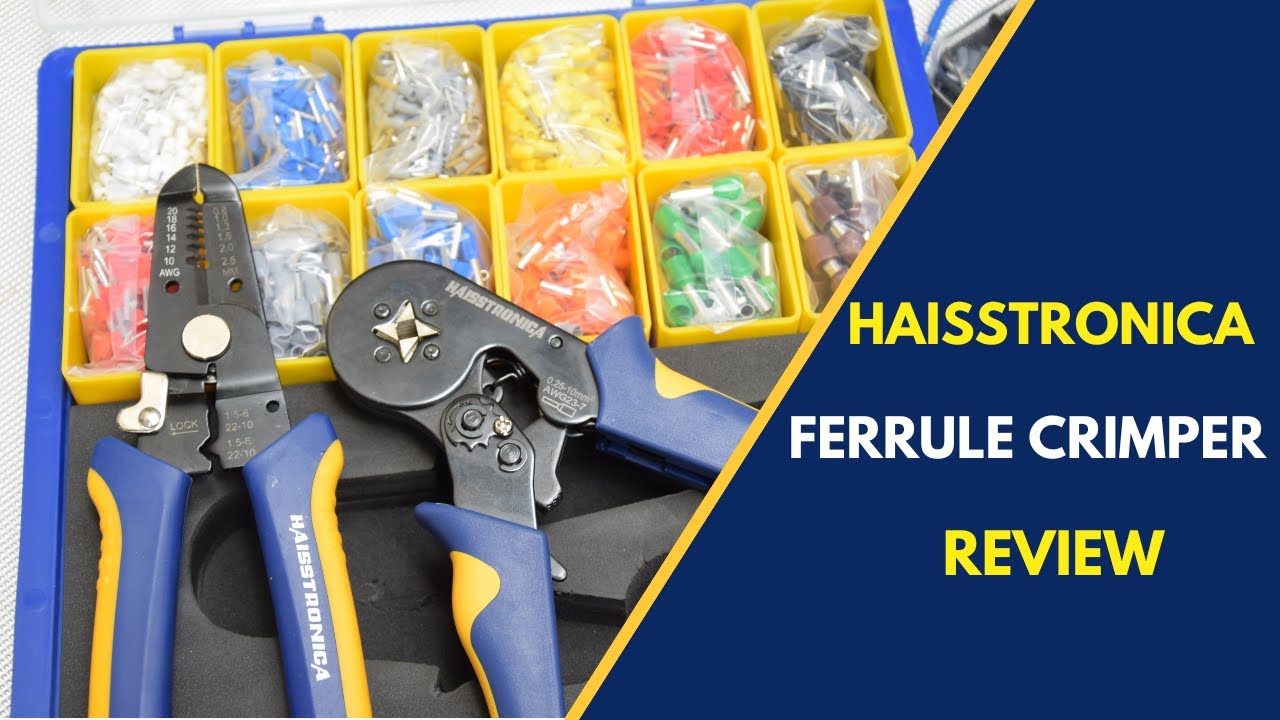 Ferrules Crimper AWG 23-7+Wire Stripper +2500PCS Terminals Kits | pliersman