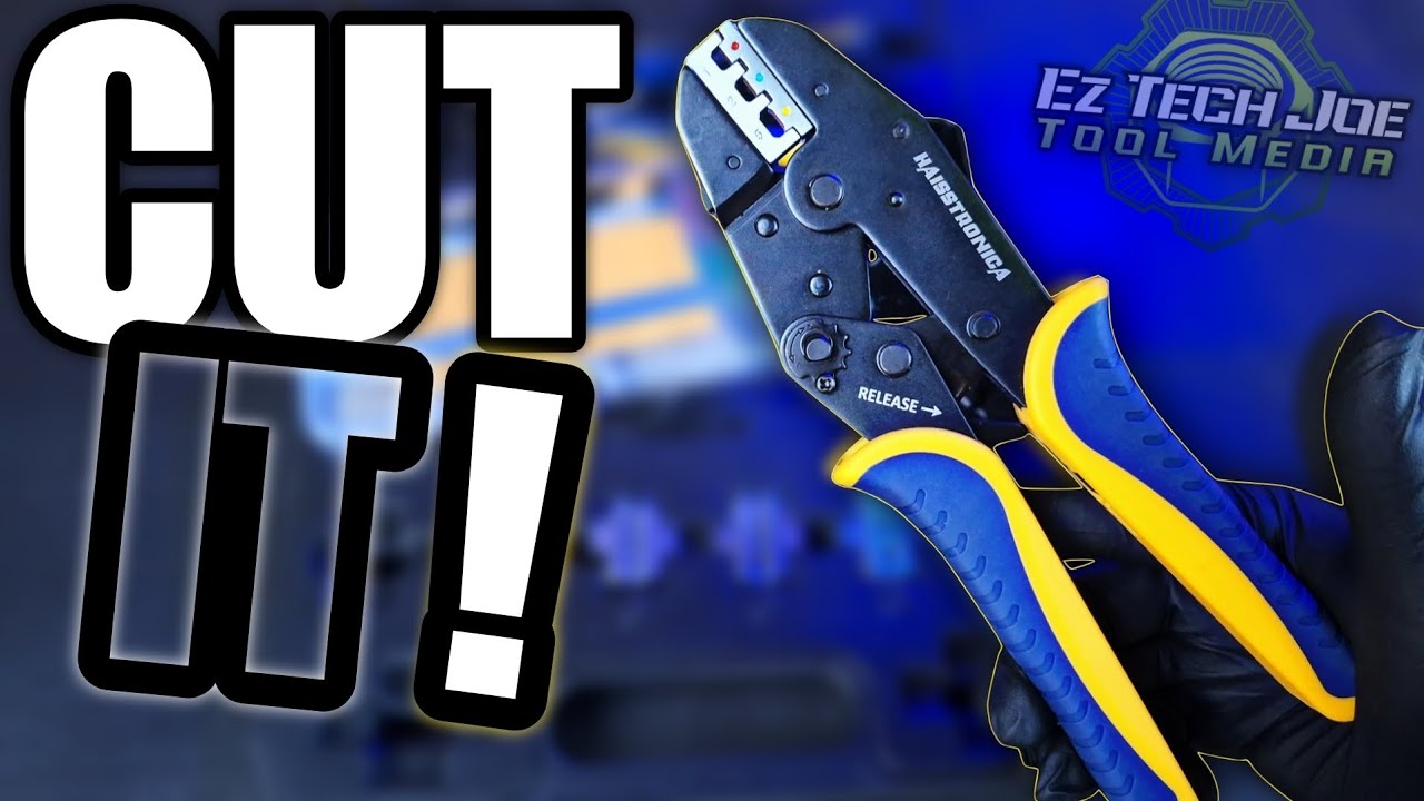 6 in 1 Ratcheting Crimping Tool Kit | EzTechJoe