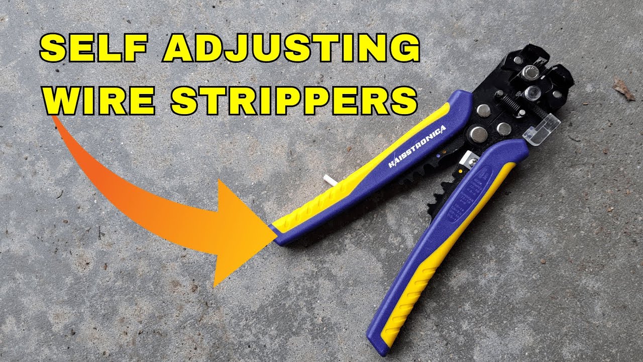 Self-Adjusting Wire Stripper | Reviews with Cam