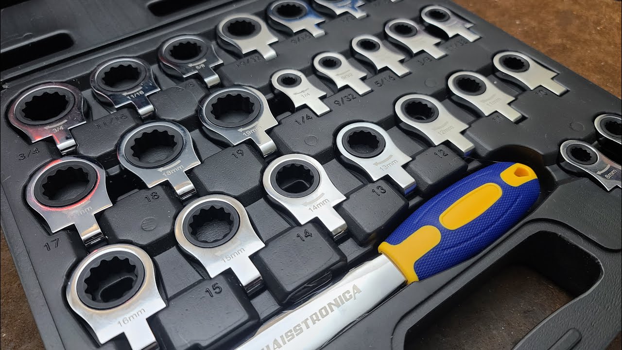 24 in 1 Ratcheting Combination Wrench Set | CatusMaximus