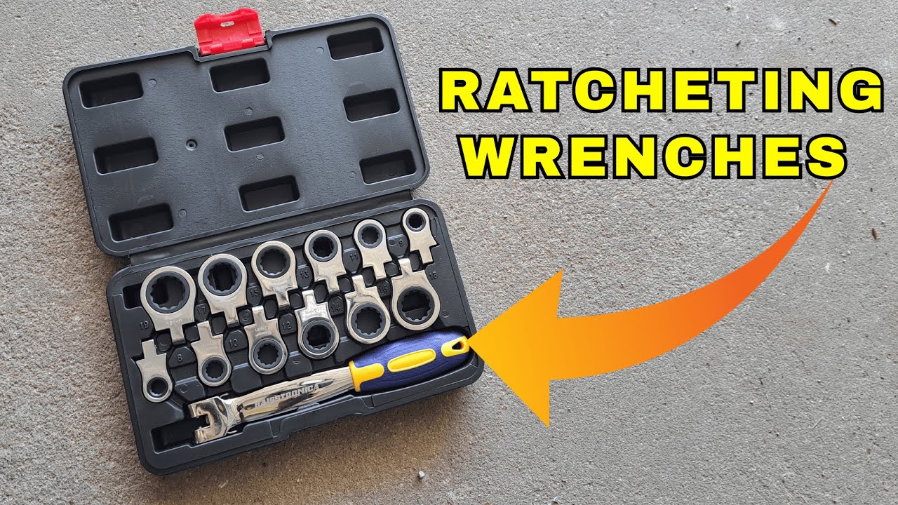 Ratcheting Combination Wrench Set | reviewswithcam