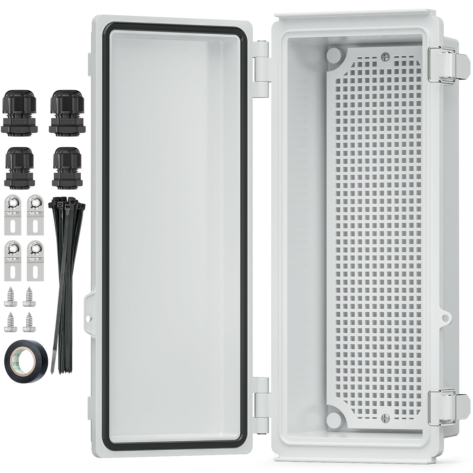 Haisstronica electrical box installation guide with technical specifications for optimal outdoor performance.