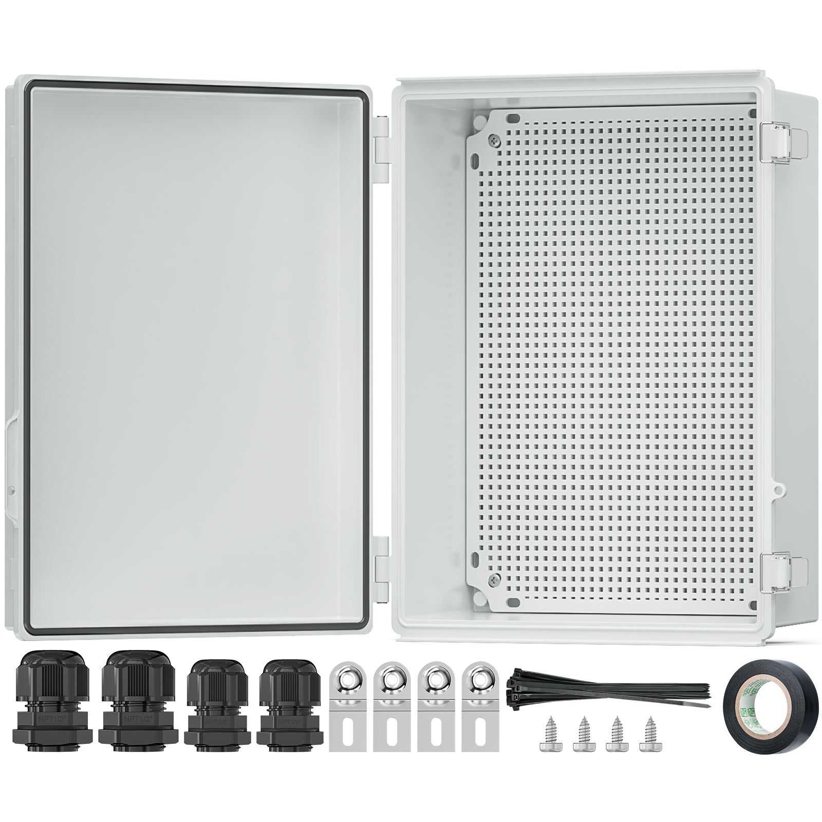 Haisstronica IP67 junction box featuring polyurethane PU foaming and waterproof groove for extreme durability.