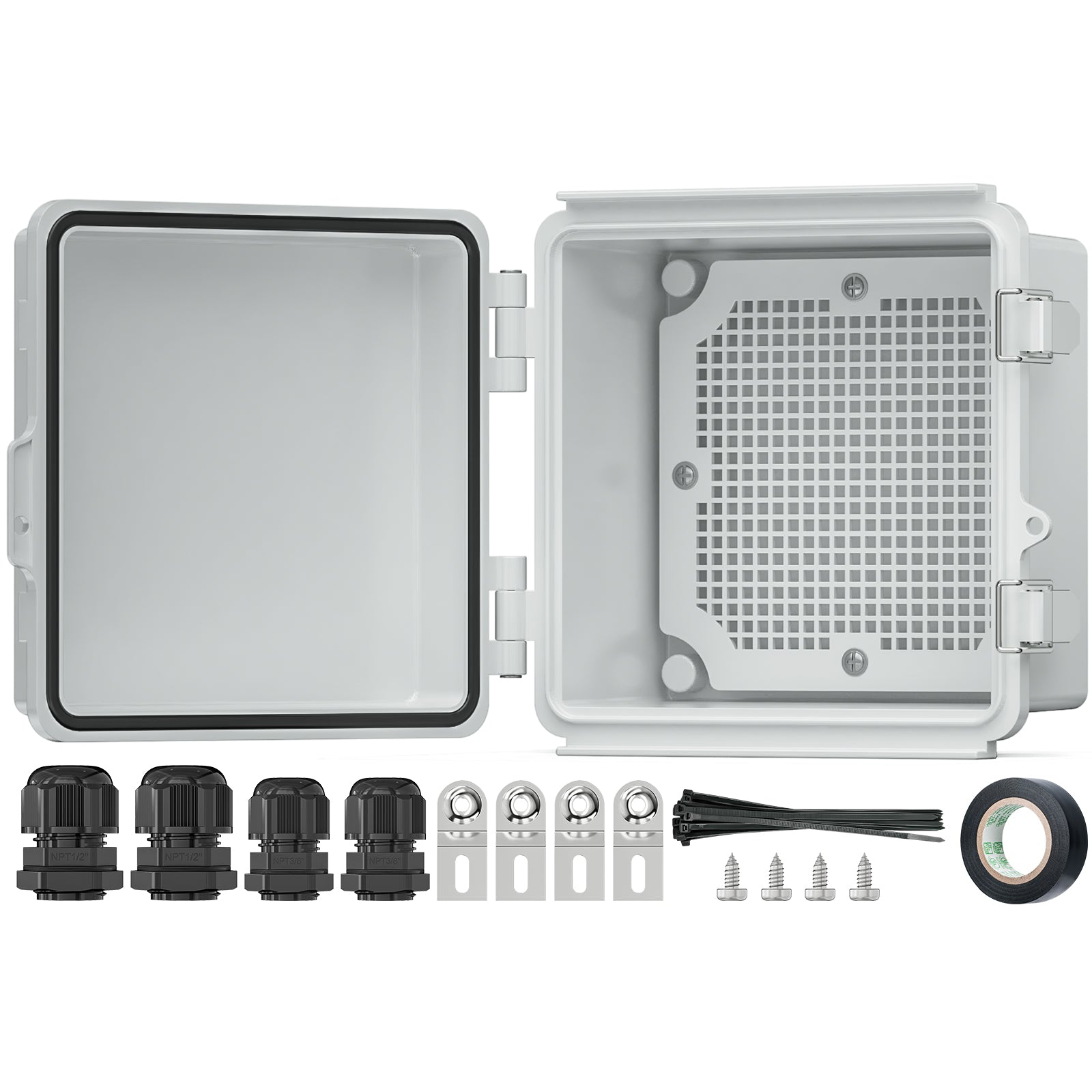 Haisstronica weatherproof box with advanced sealing technology, built to withstand harsh environmental conditions.