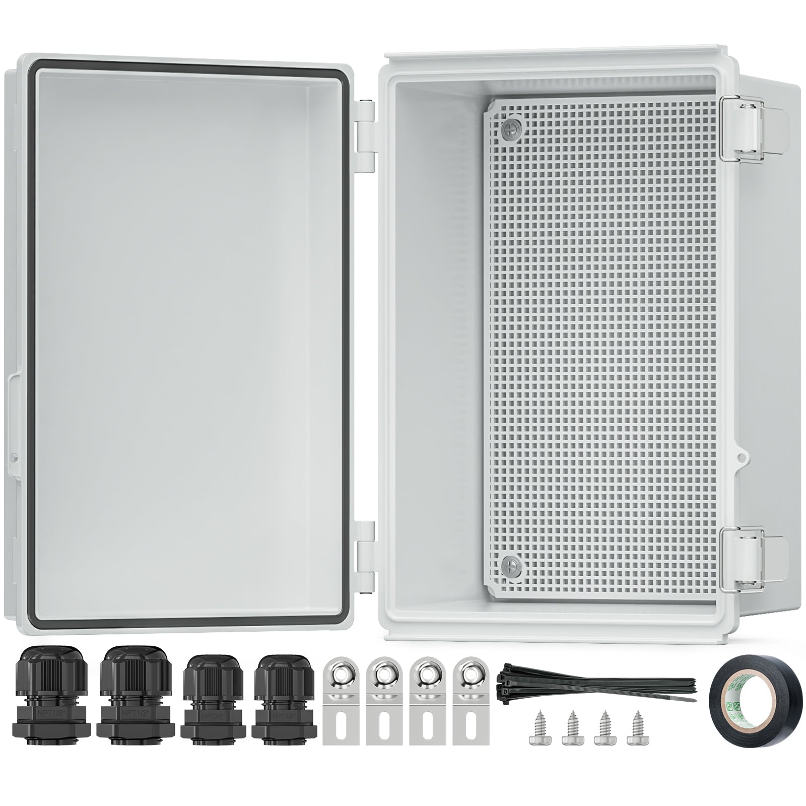 Haisstronica waterproof outdoor electrical junction box built to withstand harsh environmental conditions.