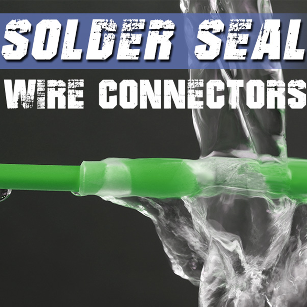 Haisstronica solder seal butt connectors for waterproof wire splicing and secure joints.