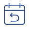 Return package icon representing product returns