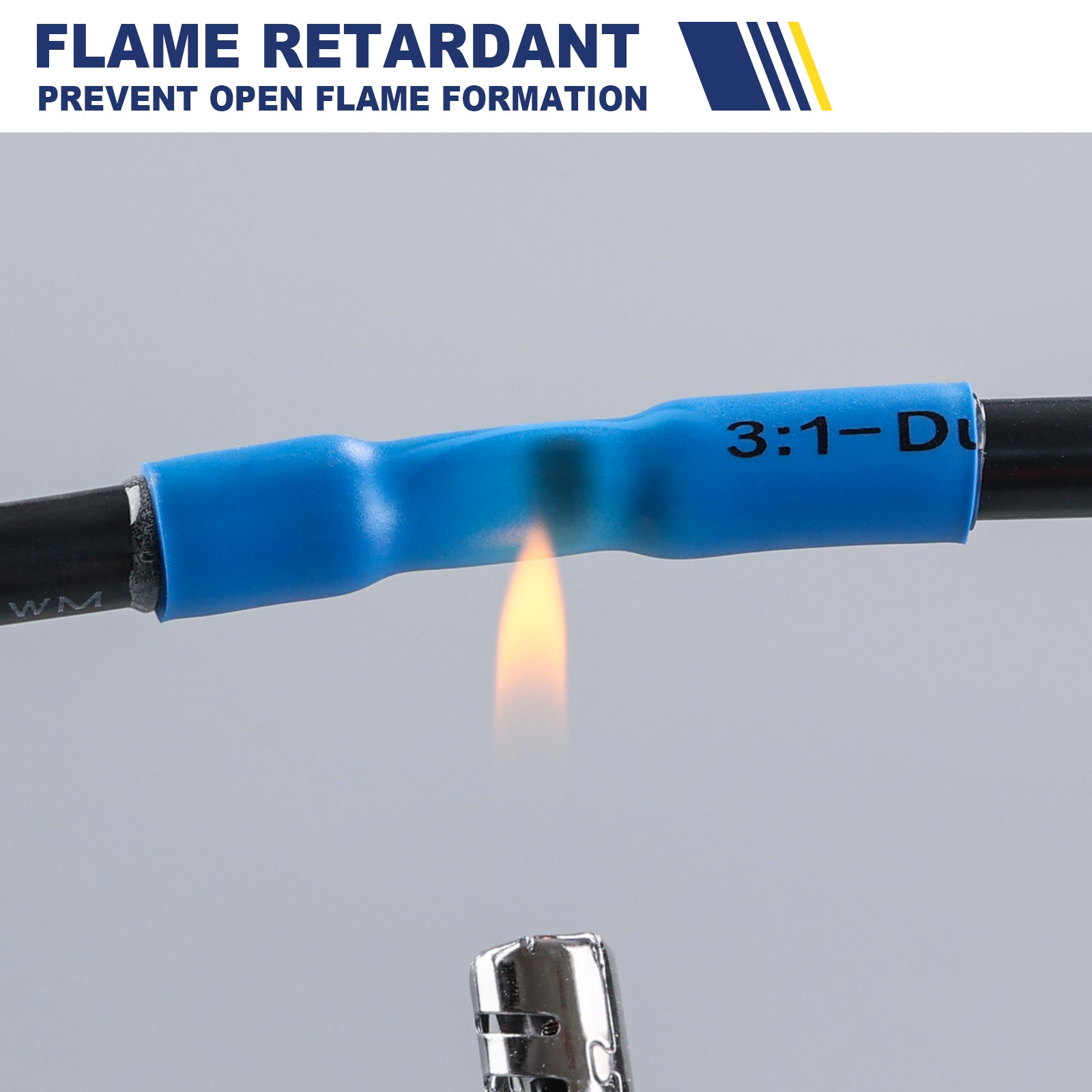 Haisstronica waterproof heat shrink tubing with superior adhesive sealing for outdoor use.