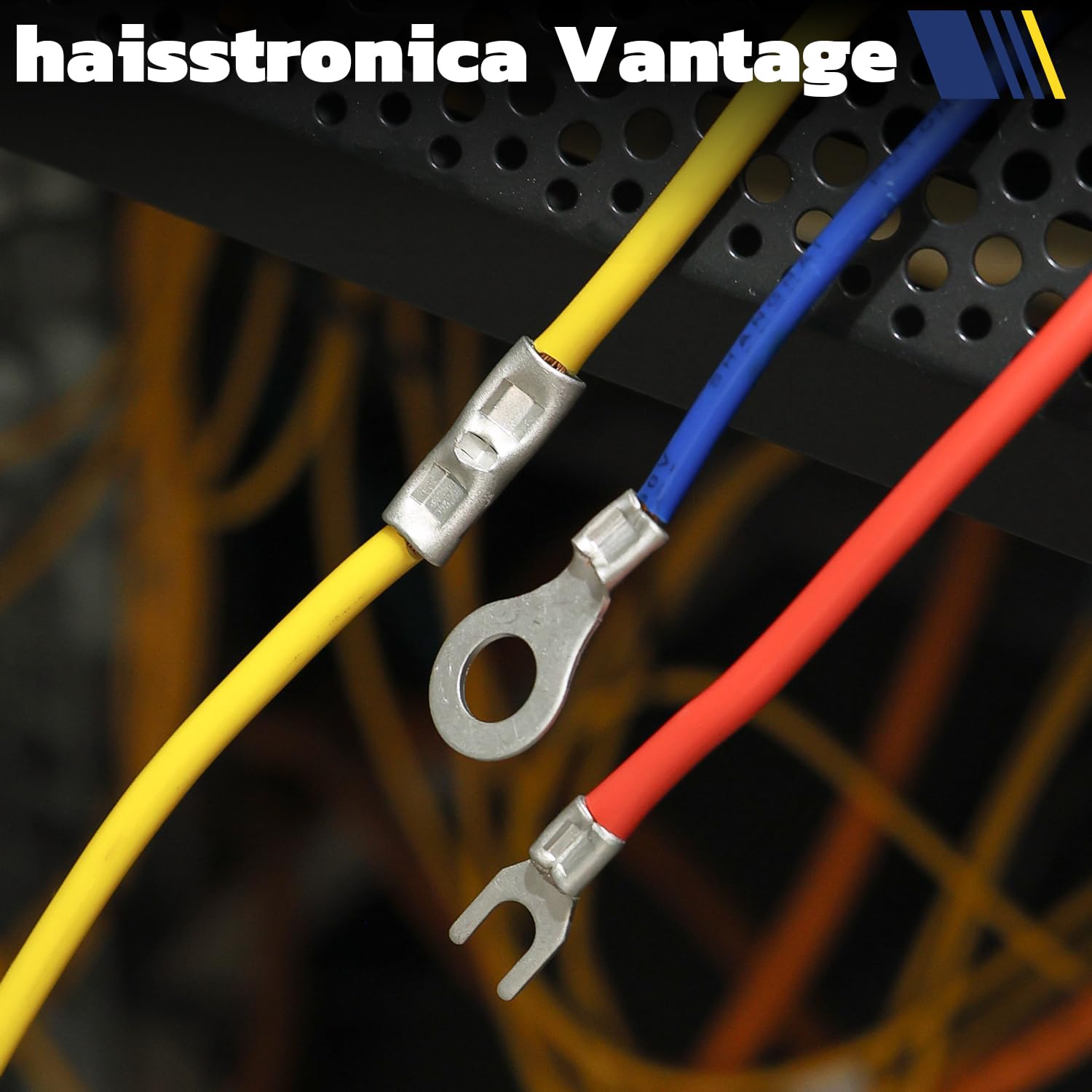 Haisstronica non-insulated but connectors from the Vantage series, optimized for stable electrical performance.