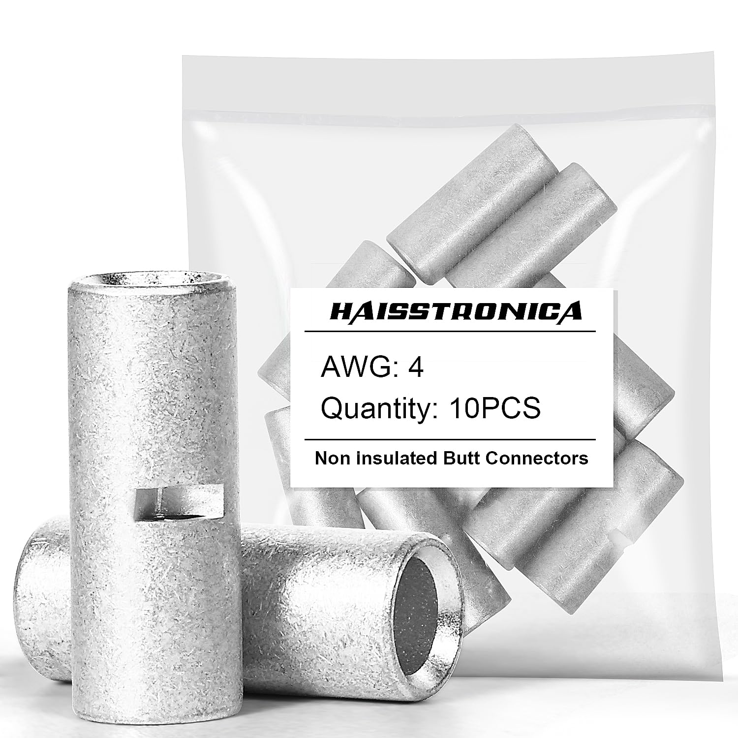 Copper Non Insulated Butt Connectors Kit