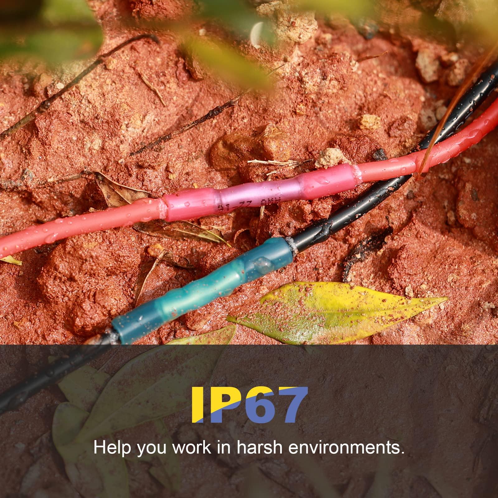 IP67-rated waterproof butt connectors for harsh environments by Haisstronica.