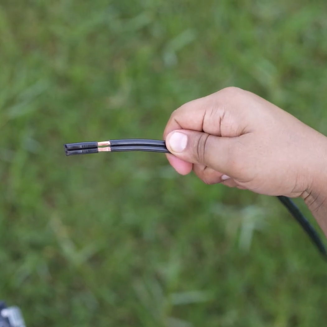 low.voltage wire: Haisstronica Landscape Wire — weatherproof copper; easy routing and quick strip for bright outdoor garden and path lights | durable.