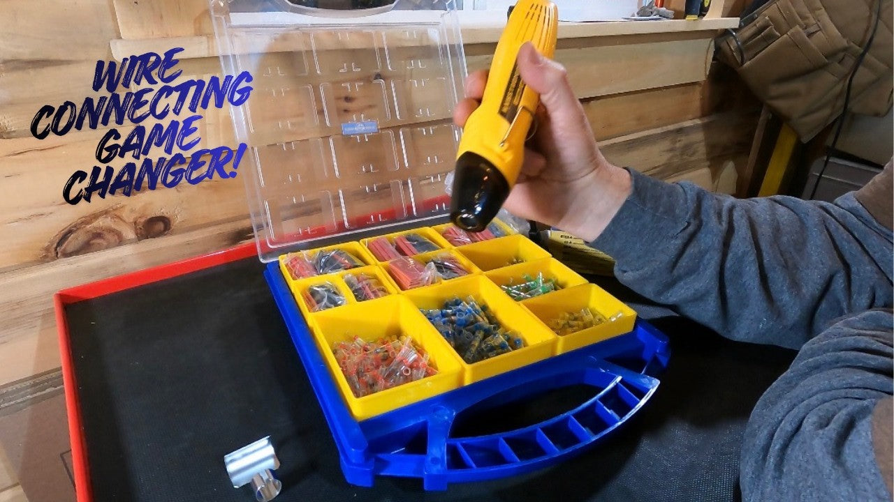 Storage Box Solder Seal Wire Connectors with Heat Shrink Tubing Kit creator review by richardclack3007