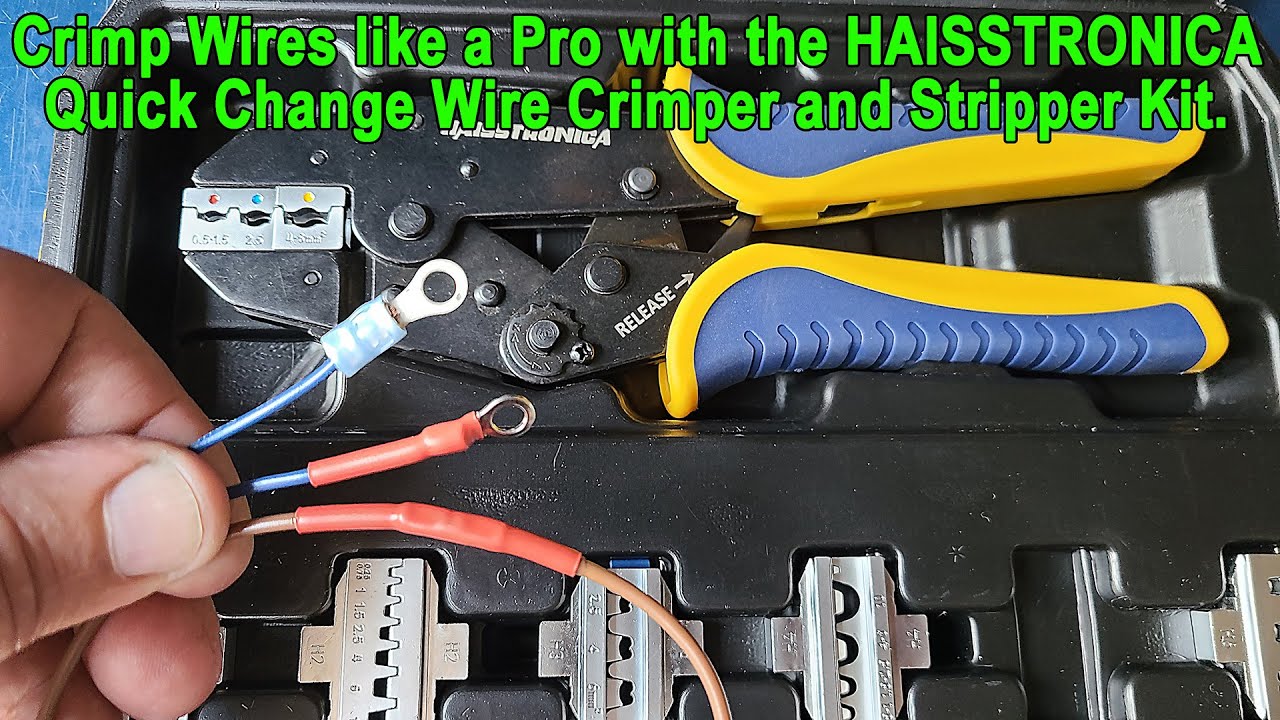 8PCS Rapid Replace Ratchet Crimping Tool Set | 737mechanic