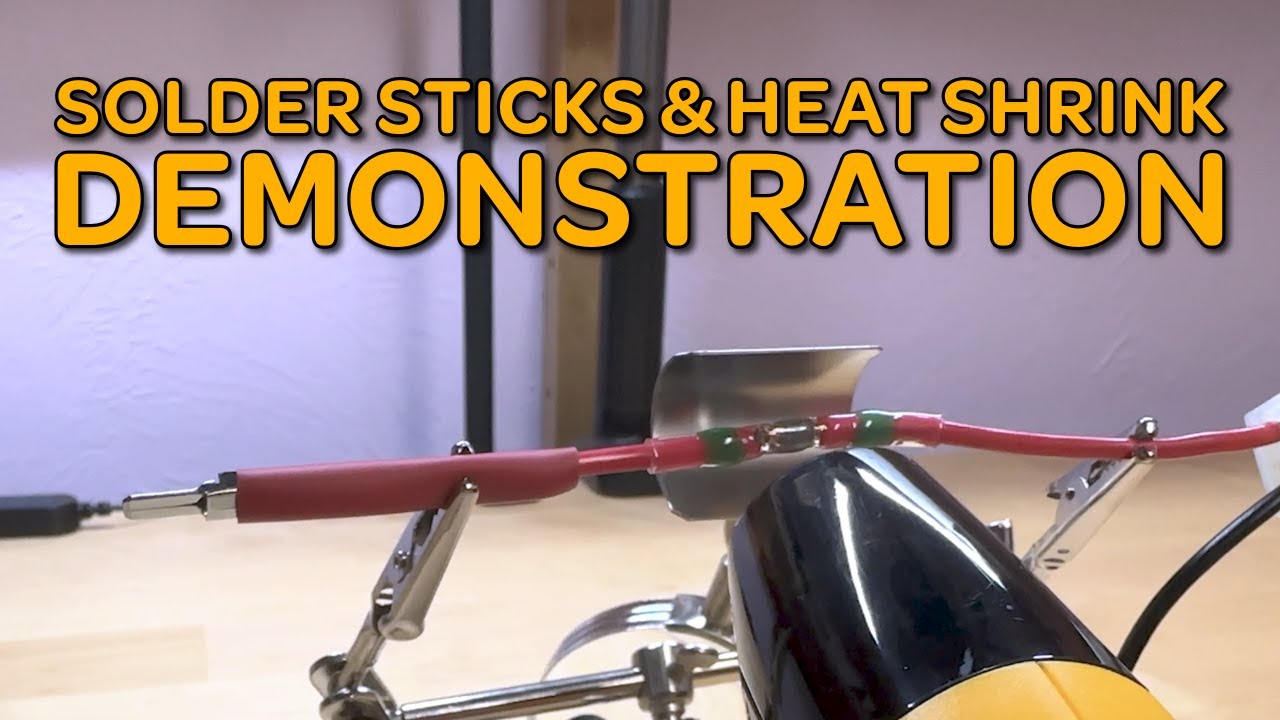All in One Set - Heat Gun with Solder Seal Wire Connectors, 3:1 Heat Shrink Tubing | SLVRBCKTROOP