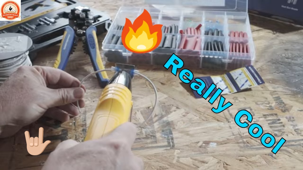 All in One Set - Heat Gun with Solder Seal Wire Connectors | ArizonaHotHomestead
