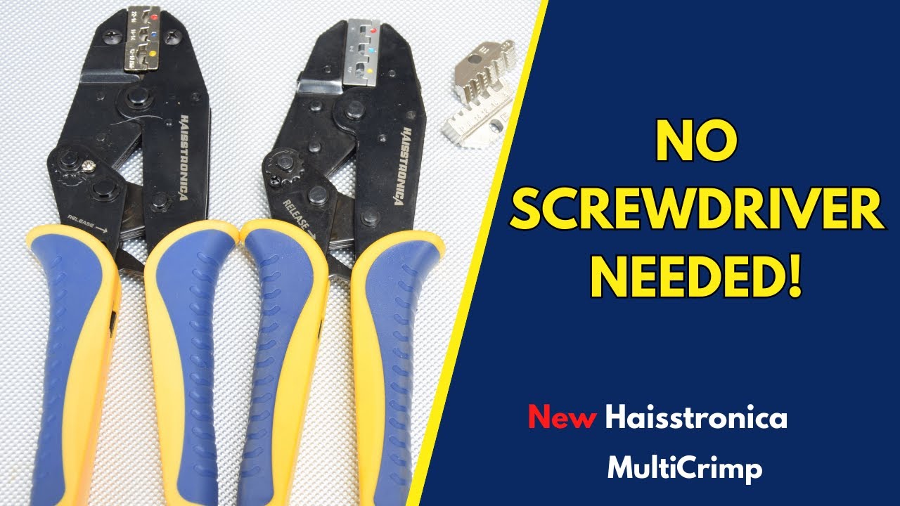 6 in 1 Ratcheting Crimping Tool+6 PCS Interchangeable Dies Kit | pliersman