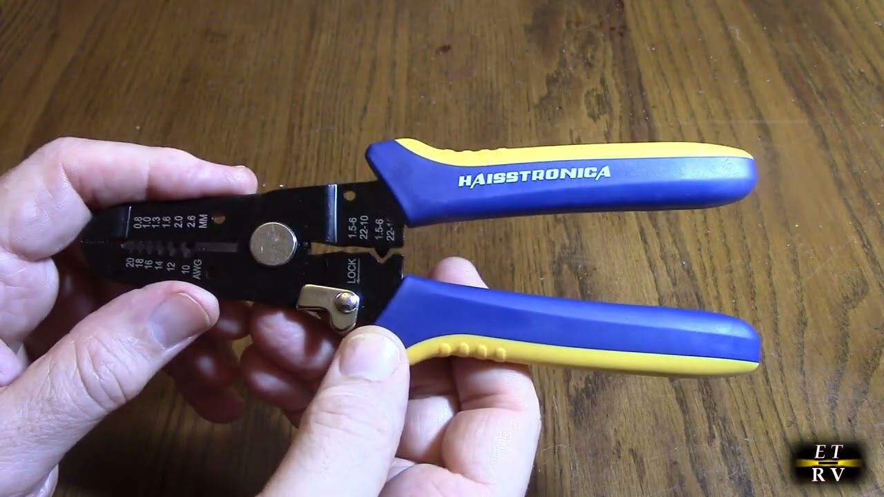 Precision Crimping Wire Stripper Tool For AWG 20-10 | jeffgrave