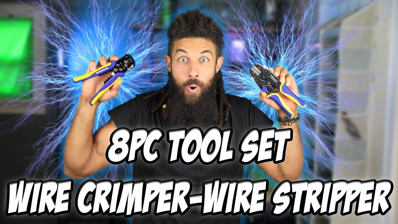 8PCS Rapid Replace Ratchet Crimping Tool Set | BisonArmstrong