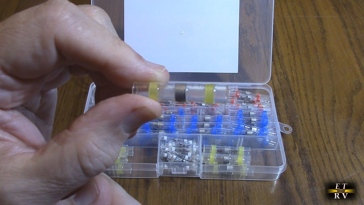 Waterproof Heat Shrink Solder Seal Wire Connectors Kit | jeffgrave