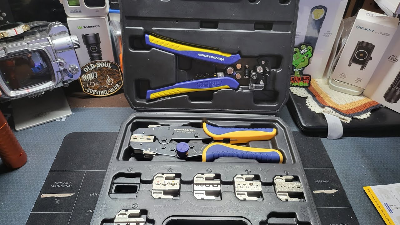 8PCS Rapid Replace Ratchet Crimping Tool Set | PaulsGearReview
