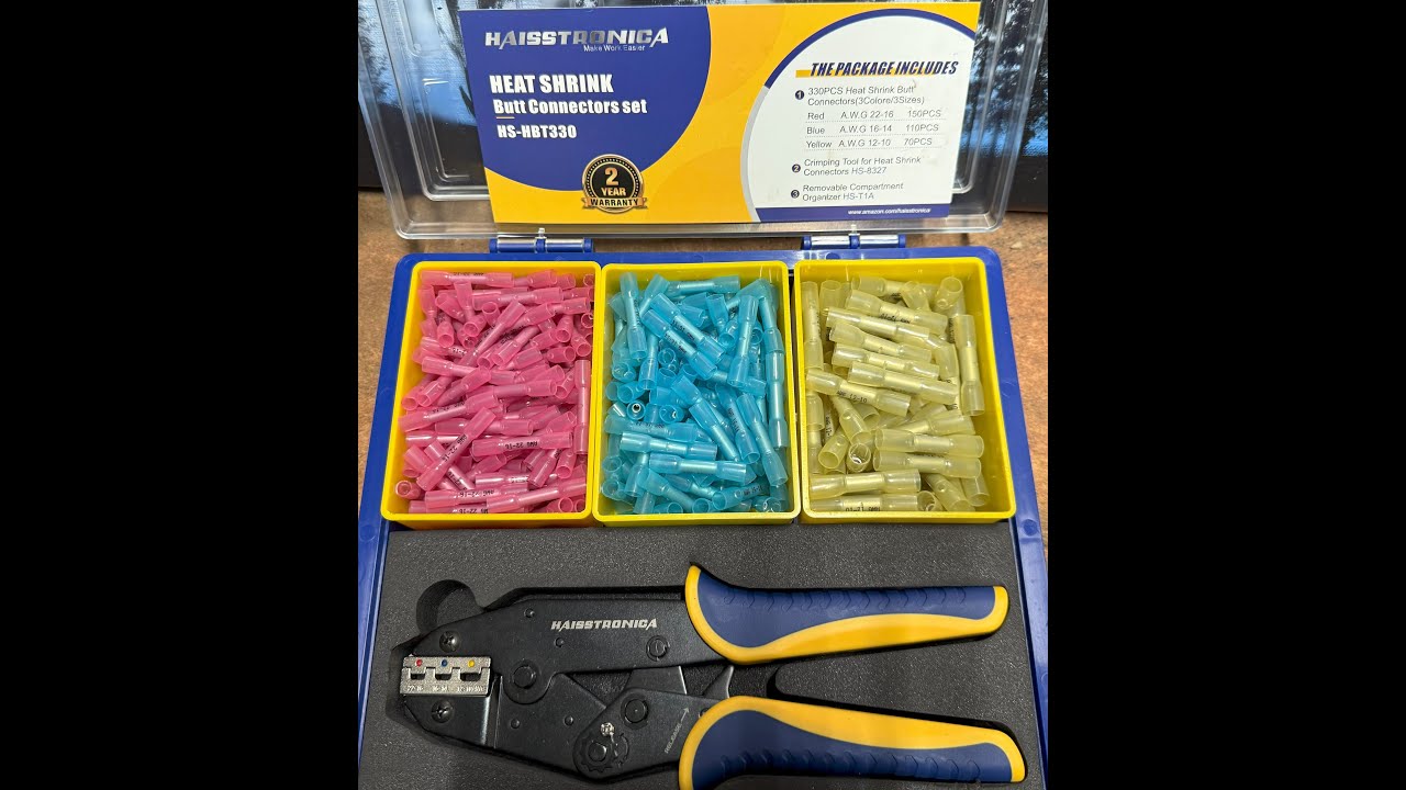 Wire Connectors Set AWG 22-10 | JonesingForTools