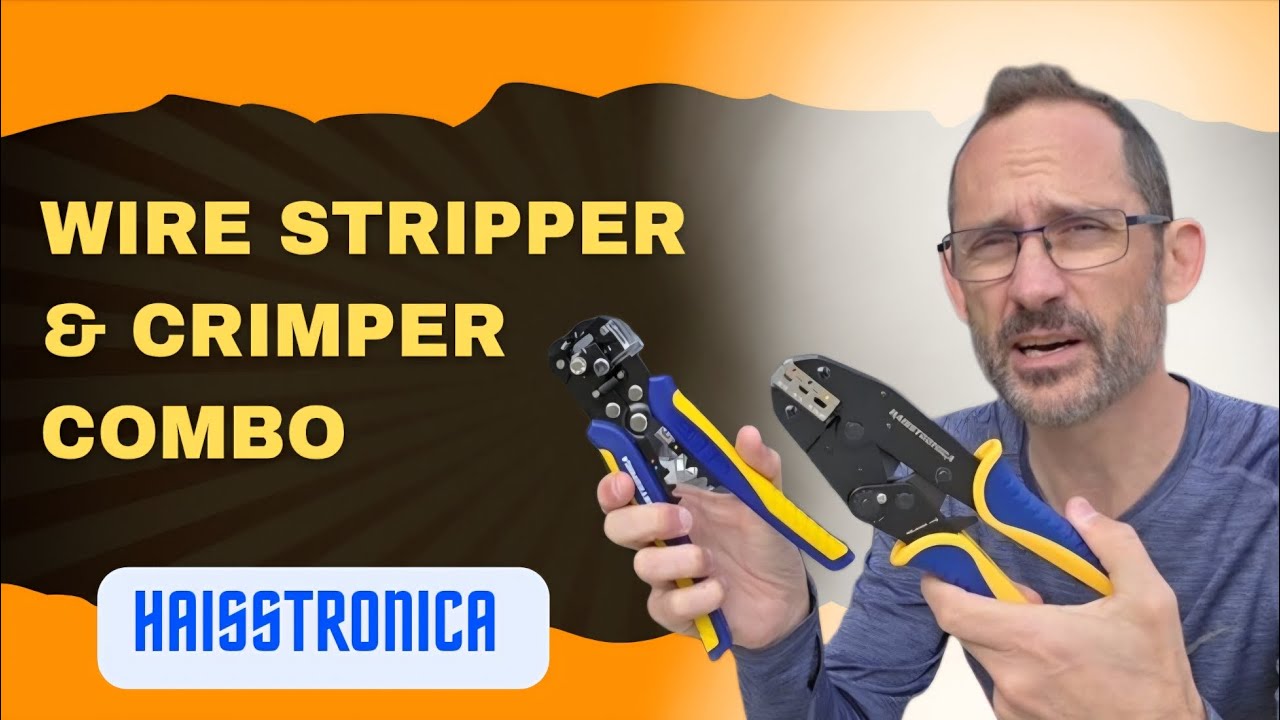 Wire Stripper and Crimping Tool Kit | thebudgetwisedad