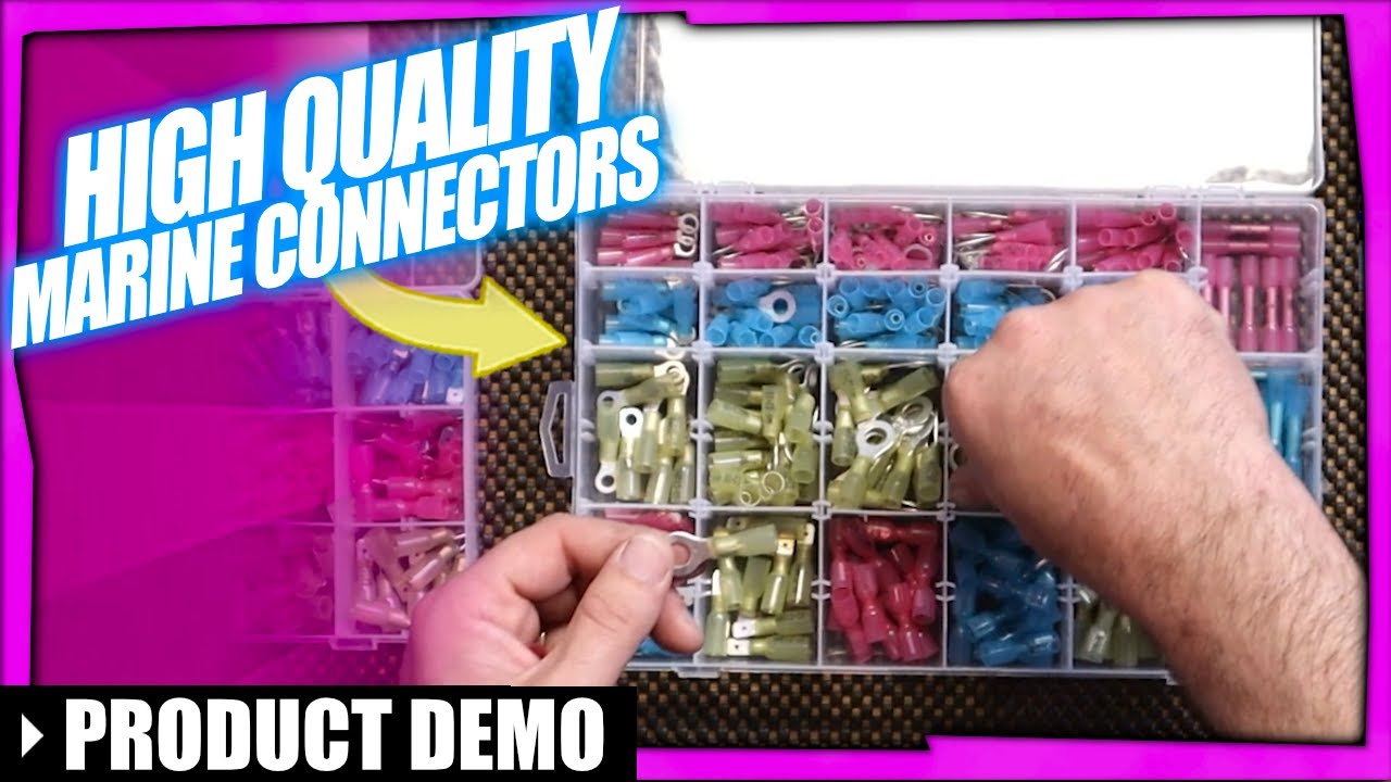 520PCS Heat Shrink Wire Connectors Kit | The Net Guy Reviews