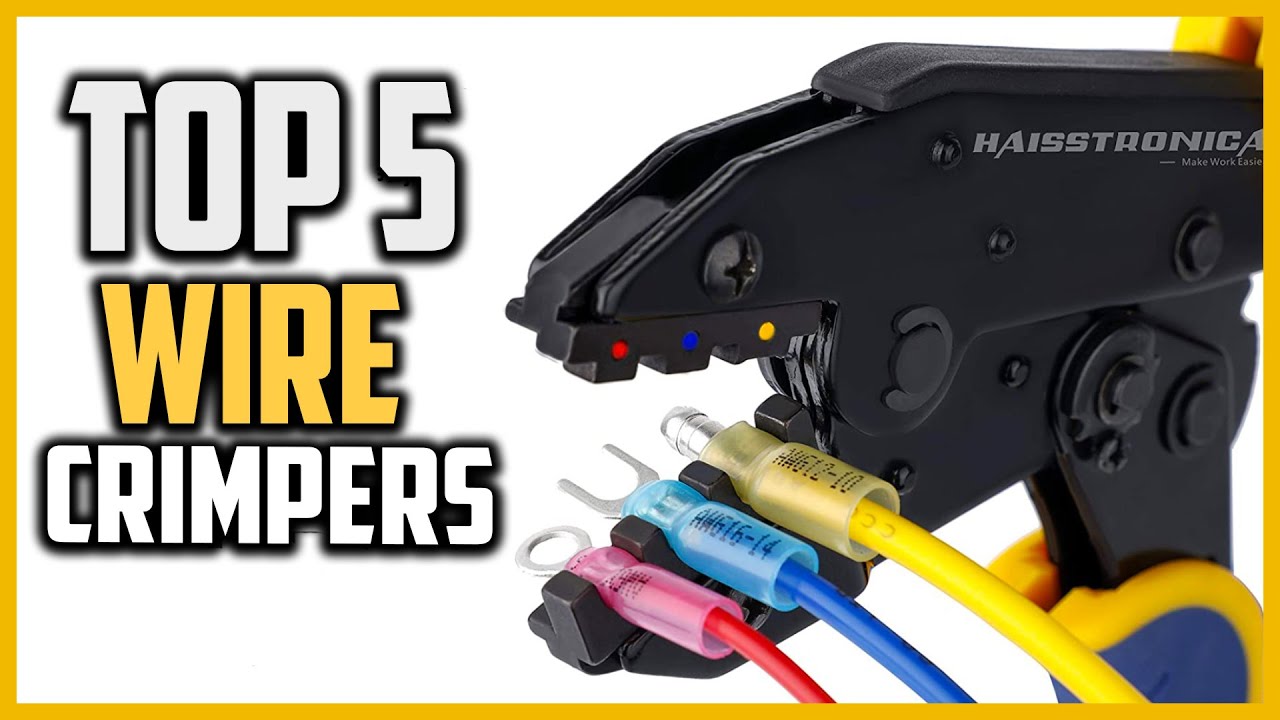 Ratchet Wire Terminal Crimping Tool | The 5bestpro