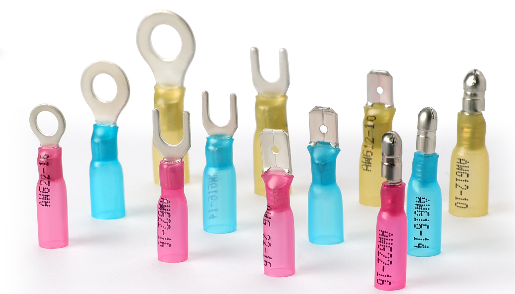 Heat shrink terminal connector collection