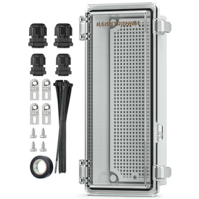 IP67 Waterproof Outdoor Electrical Box Kit - Clear Cover