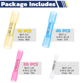 HAISSTRONICA butt splice connectors BHT AWG 26-10, professional electrical splicing.