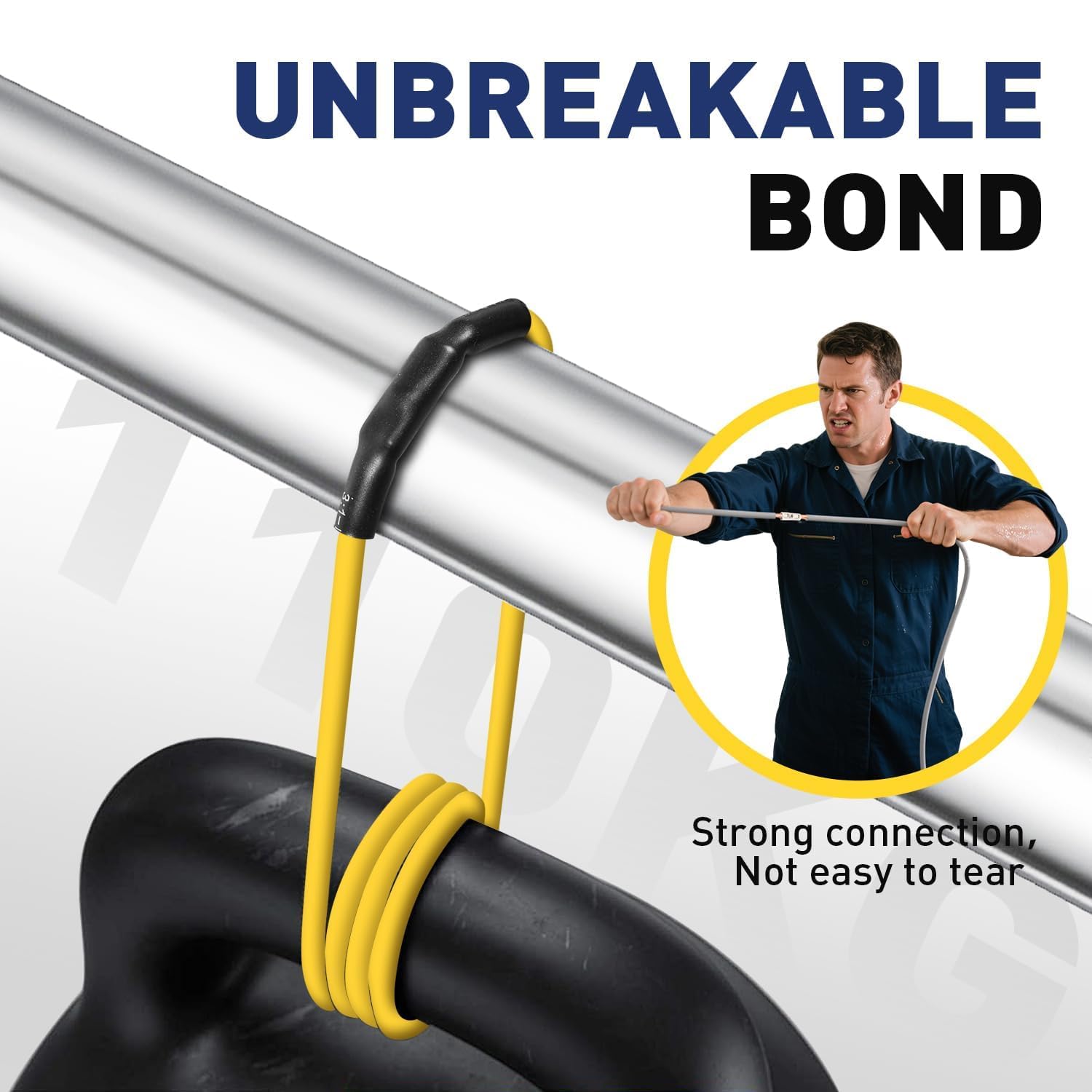 Unbreakable bond with Haisstronica non insulated splice connectors: Strong crimped connections resistant to tearing.