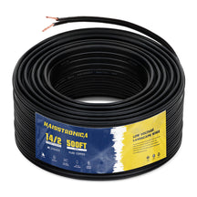 Haisstronica 14/2 low voltage landscape wire, 500ft flexible design for easy outdoor installations.
