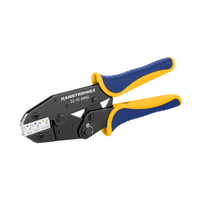 Ratchet Wire Terminal Crimping Tool For AWG 22-10 Heat Shrink Connectors
