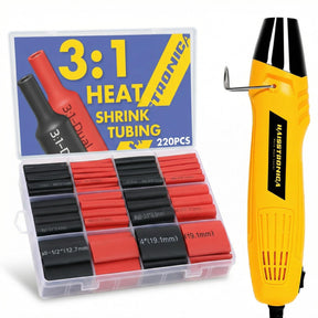 Heat Gun with Heat Shrink Tubing Kit