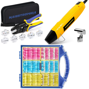 6 in 1 Tool Kits & Mini Heat Gun & Ring/Spade/Bullet Terminals