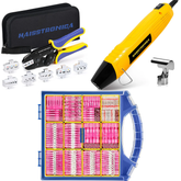 6 in 1 Tool Kits & Mini Heat Gun & Heat Shrink Wire Connectors
