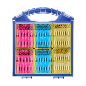 Haisstronica Lot de 500 connecteurs bout à bout thermorétractables blancs de calibre 26-24, isolés et étanches, pour câbles électriques, connecteurs à sertir pour automobile et marine