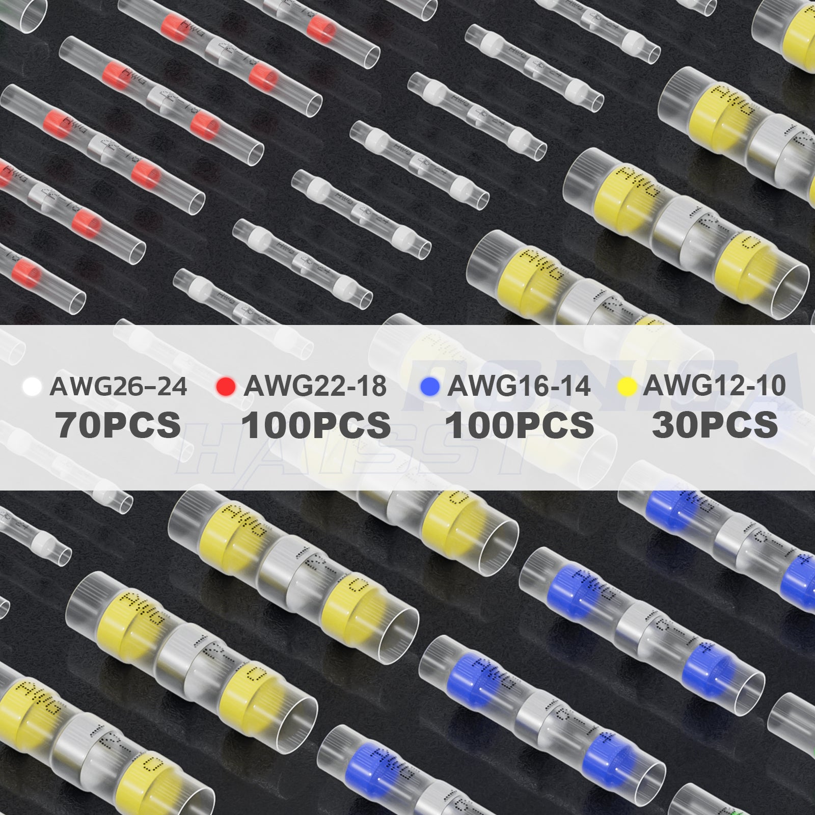 Connecteurs thermorétractables - Joint à souder