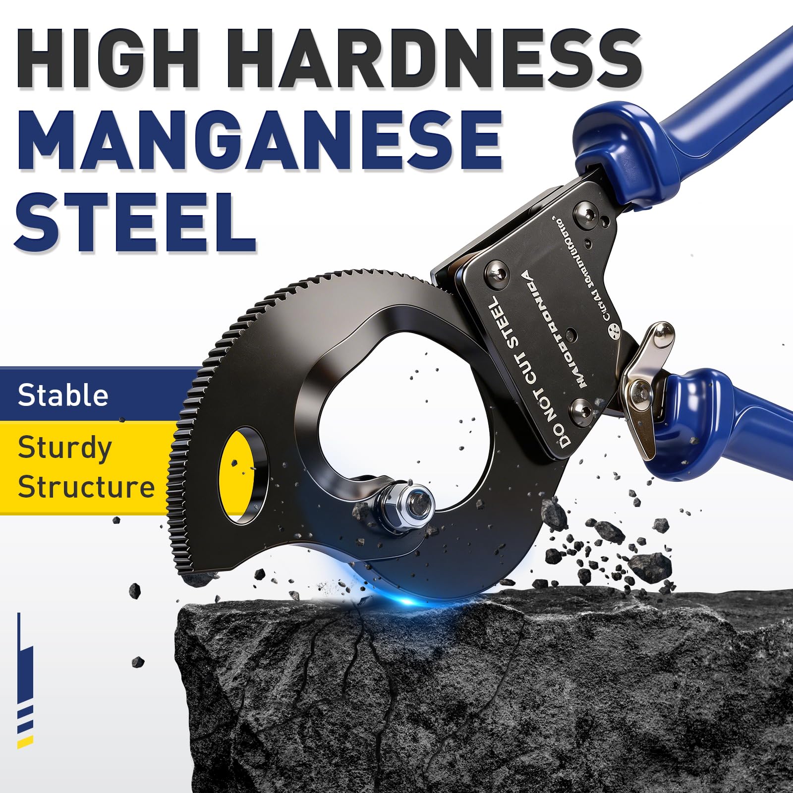 Pince à sertir les embouts de câbles Haisstronica, AWG 23-10, hexagonale auto-ajustable, pour cosses à cliquet, embouts de câbles