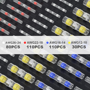 Solder Seal Wire Connectors Kit- Mixed AWG