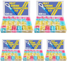 Standard Stock - 5*520PCS Marine Grade Heat Shrink Wire Connectors