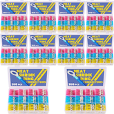 Monthly Stocking - 10*260PCS Marine Grade Heat Shrink Ring Connectors