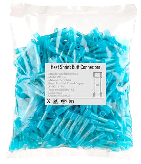 Heat Shrink Butt Connectors - Bagged