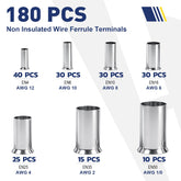 Non Insulated Wire Ferrules Kit - Boxed