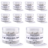 Monthly Stocking - 10*500PCS White Heat Shrink Butt Connectors